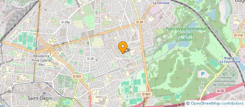 localisation de l'entreprise MADAME HANANE MAZOUZ à SAINT-DENIS