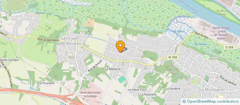 localisation de l'entreprise MADAME HANANE MOUSTATI  SAINT-JEAN-DE-BOISEAU