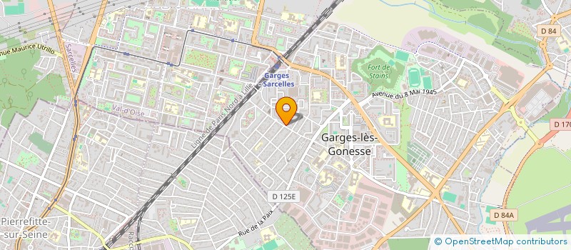 localisation de l'entreprise MADAME HANANE OUTATA  GARGES-LES-GONESSE