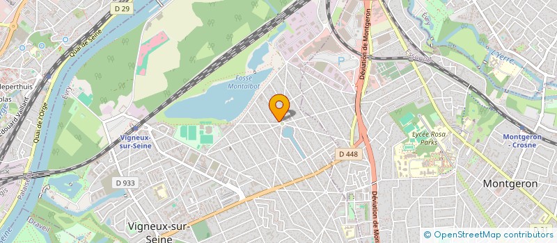 localisation de l'entreprise MADAME HANANE OUTHMANE à VIGNEUX-SUR-SEINE