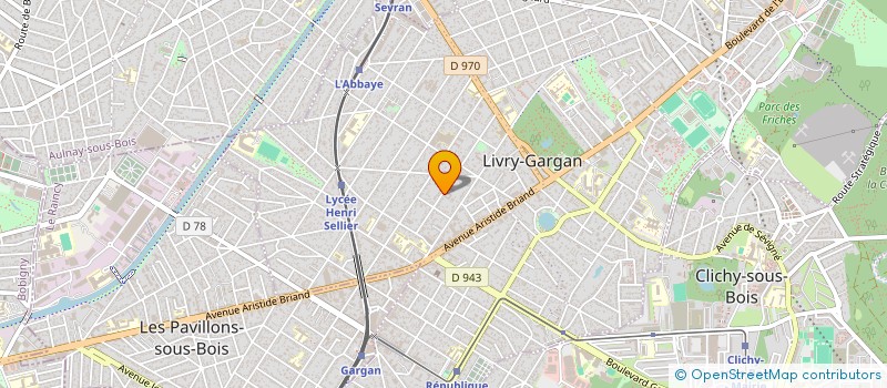 localisation de l'entreprise MADAME HANANE RHATTANI  LIVRY-GARGAN