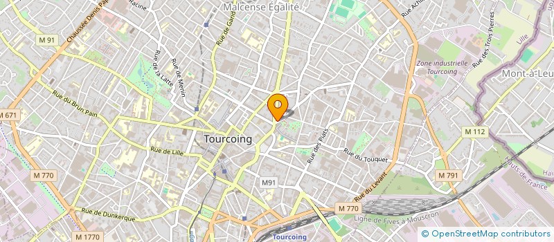 localisation de l'entreprise MADAME HANANE SABBAHI  TOURCOING