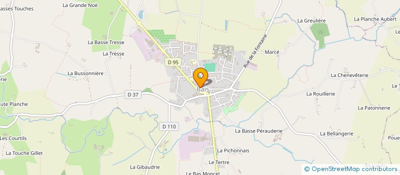 localisation de l'entreprise MADAME HANANE SABRI à BAIS