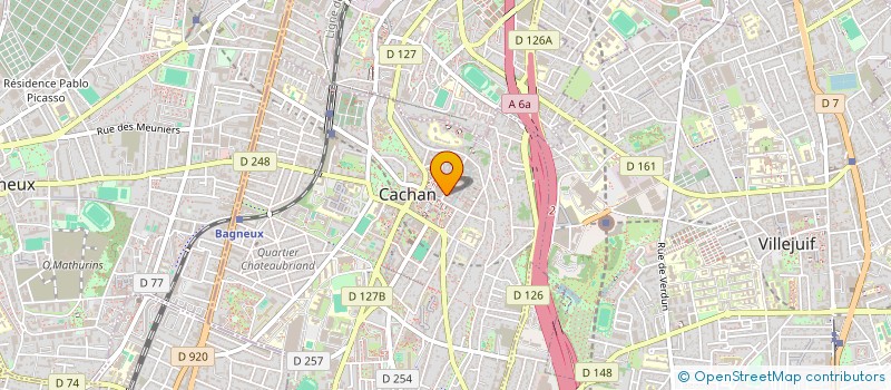 localisation de l'entreprise MADAME HANANE SADEG  GUYANCOURT