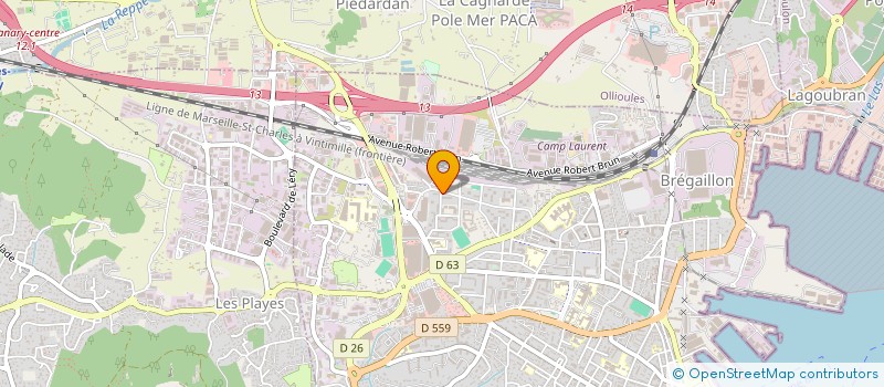 localisation de l'entreprise MADAME HANANE SADIKI  LA SEYNE-SUR-MER