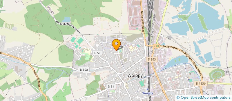 localisation de l'entreprise MADAME HANANE SAIDOUCHE  WOIPPY