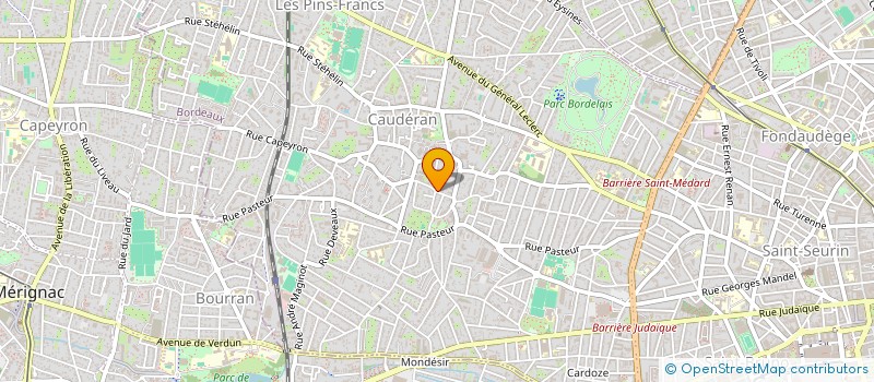 localisation de l'entreprise MADAME HANANE SALHI  BORDEAUX