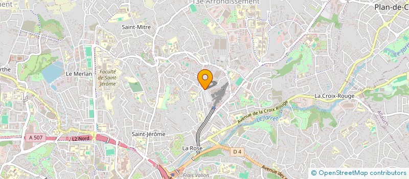 localisation de l'entreprise MADAME HANANE SHIMI  MARSEILLE