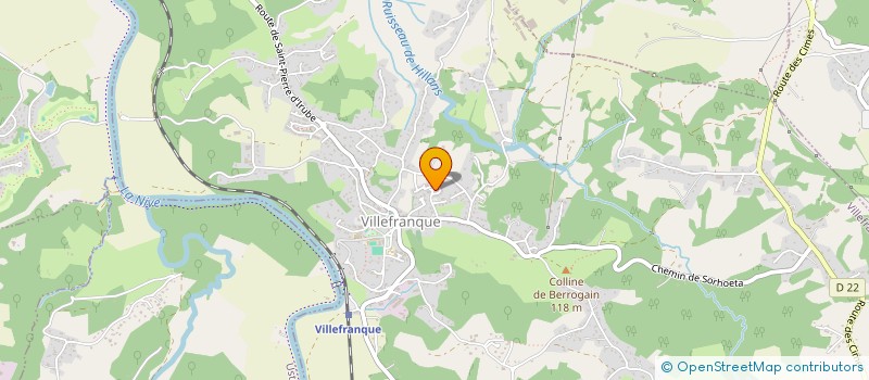 localisation de l'entreprise MADAME HANANE TADLAOUI  VILLEFRANQUE