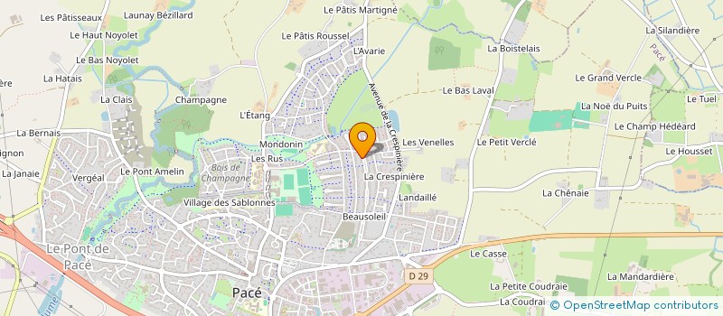localisation de l'entreprise MADAME HANANE TALHA à PACE