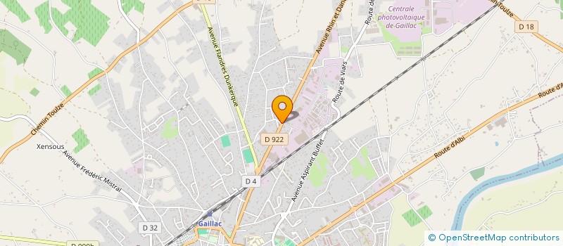 localisation de l'entreprise MADAME HANANE VINSOU  GAILLAC