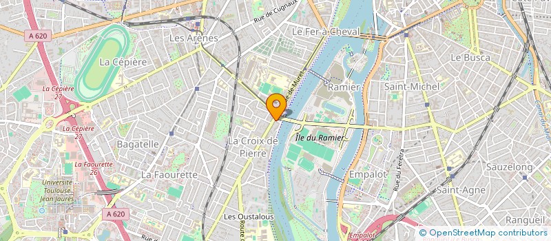 localisation de l'entreprise MADAME HANANE WAHBIY à TOULOUSE