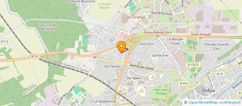 localisation de l'entreprise MADAME HANANE ZEROILI à DREUX