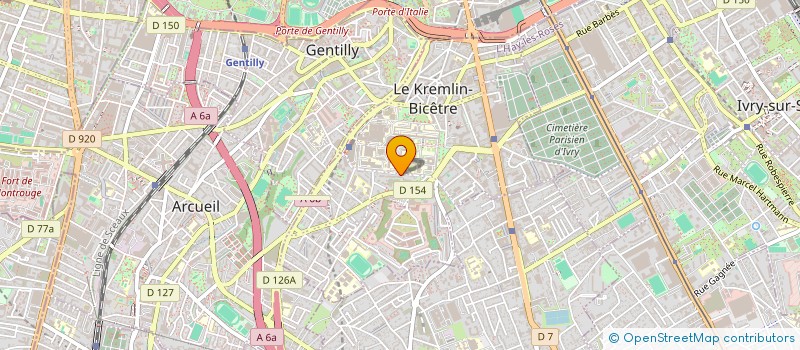 localisation de l'entreprise MADAME HANANE ZIANI à LE KREMLIN-BICETRE