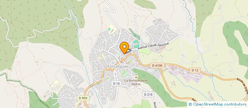 localisation de l'entreprise MADAME HANELORE BURSZTYN  FORCALQUIER