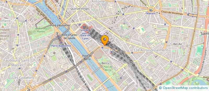 localisation de l'entreprise MADAME HANEN BENSAHLI  PARIS 12