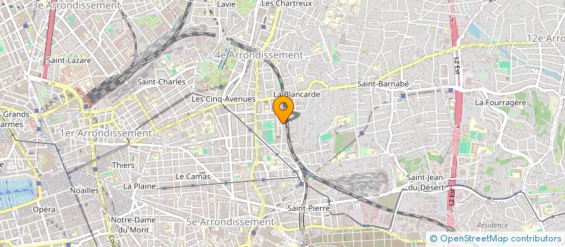localisation de l'entreprise MADAME HANEN BOUSSAADA à MARSEILLE