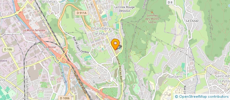 localisation de l'entreprise MADAME HANEN FARHAT  CHAMBERY