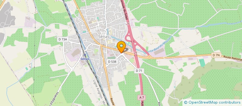 localisation de l'entreprise MADAME HANEN HAMROUNI  SENAS