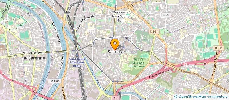 localisation de l'entreprise MADAME HANEN HASNAOUI à SAINT-DENIS