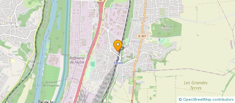 localisation de l'entreprise MADAME HANEN REBANI  FEYZIN