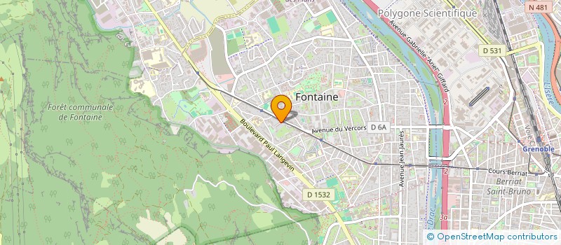 localisation de l'entreprise MADAME HANENE BEN MOUHAMED  FONTAINE