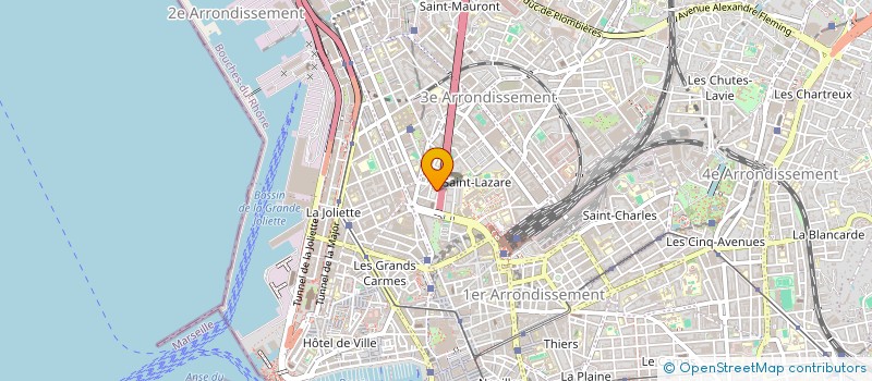 localisation de l'entreprise MADAME HANENE BENKHELFALLAH à MARSEILLE 3EME