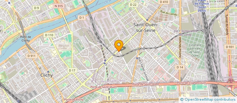localisation de l'entreprise MADAME HANENE DARDOUR à SAINT-OUEN-SUR-SEINE