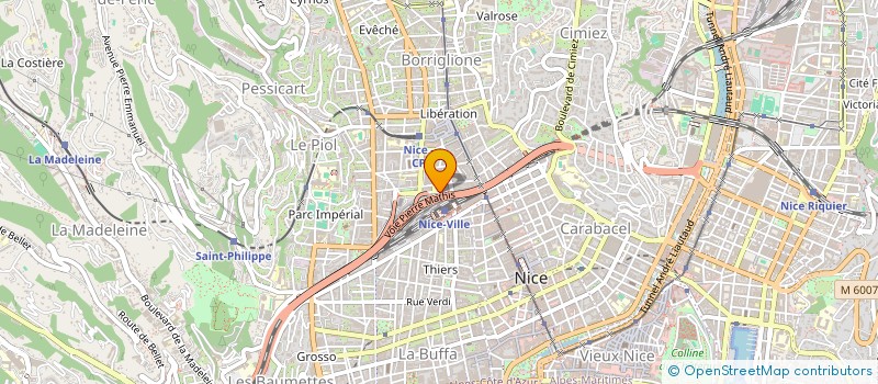 localisation de l'entreprise MADAME HANENE GUEZGUEZ  NICE