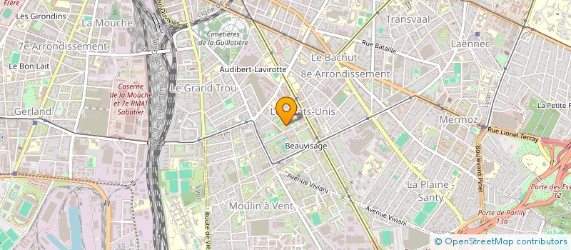 localisation de l'entreprise MADAME HANENE SOUISSI à LYON