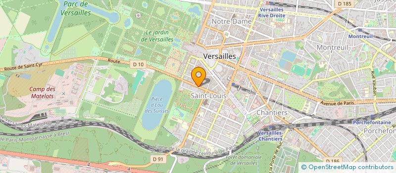 localisation de l'entreprise MADAME HANGYEOL JANG à VERSAILLES