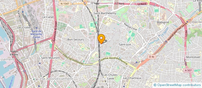 localisation de l'entreprise MADAME HANIA AKSIL à MARSEILLE