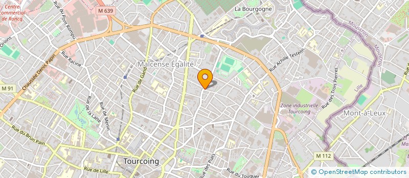 localisation de l'entreprise MADAME HANIA MOKHTARI  TOURCOING