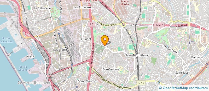 localisation de l'entreprise MADAME HANIA NAOUM à MARSEILLE