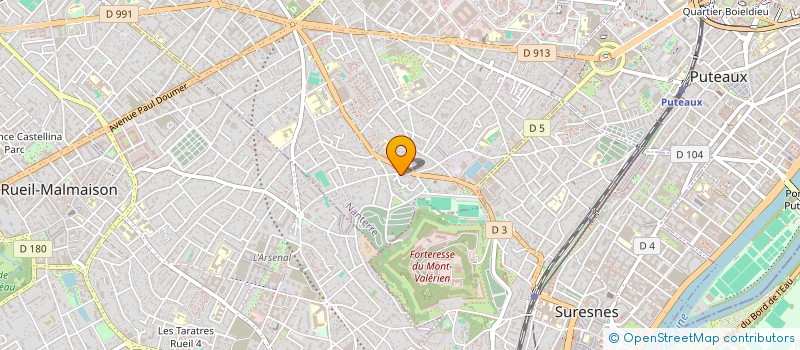 localisation de l'entreprise MADAME HANIFA BELMOKTHTAR  NANTERRE