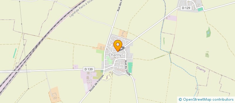 localisation de l'entreprise MADAME HANIFA OUAZENE  CHARNY