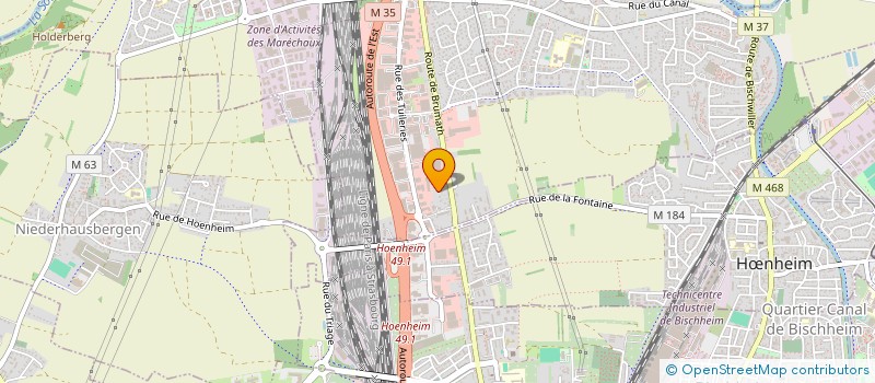 localisation de l'entreprise MADAME HANIFE GUNER  SOUFFELWEYERSHEIM