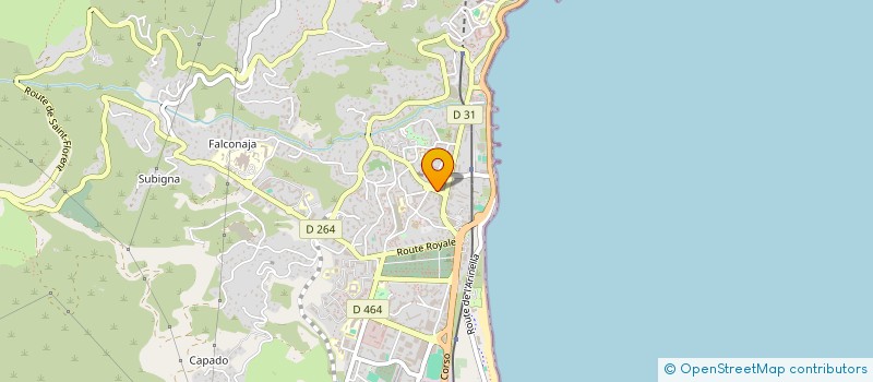localisation de l'entreprise MADAME HANITRINIAINA RAHELIARISOA à BASTIA