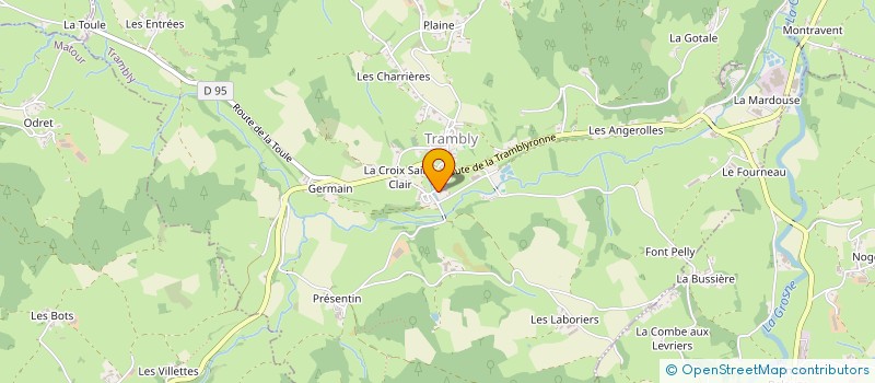 localisation de l'entreprise MADAME HANITRINIAINA RAKOTOARINORO à TRAMBLY
