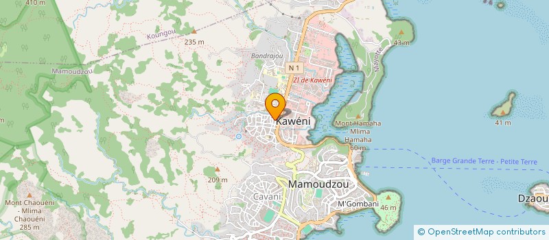 localisation de l'entreprise MADAME HANITRINIRINA OLGA RALISIARIMANANA à MAMOUDZOU