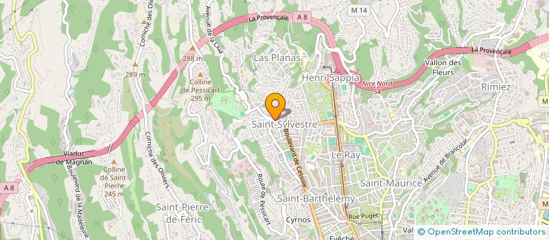 localisation de l'entreprise MADAME HANLA KIM à NICE
