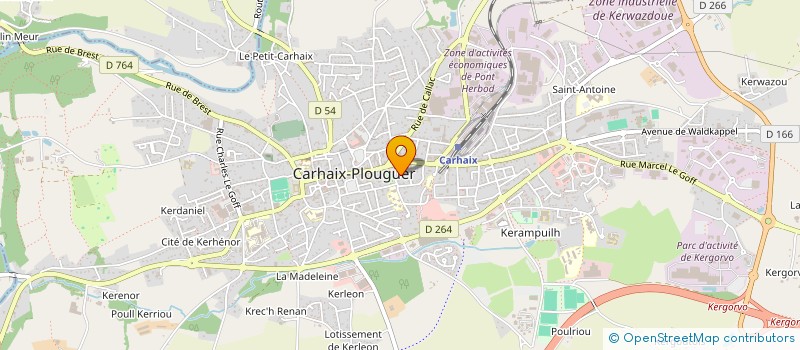 localisation de l'entreprise MADAME HANNA ALEXANDERSSON  CARHAIX-PLOUGUER