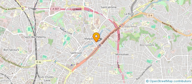 localisation de l'entreprise MADAME HANNA ALI-SITA  MARSEILLE