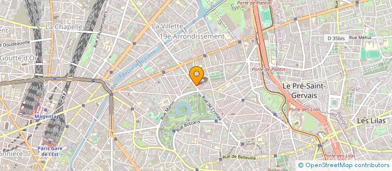 localisation de l'entreprise MADAME HANNA BEN HAMOU  PARIS