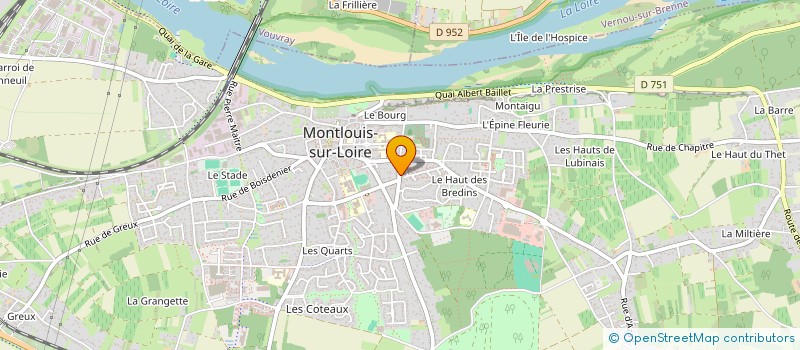 localisation de l'entreprise MADAME HANNA DANYSZ  MONTLOUIS-SUR-LOIRE