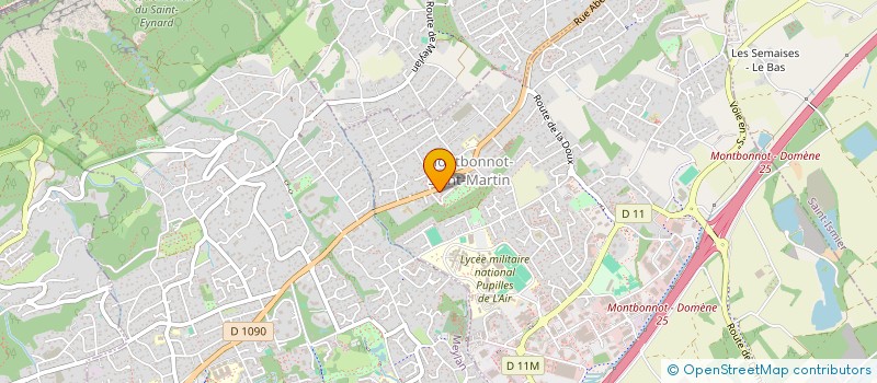 localisation de l'entreprise MADAME HANNA FINE  MONTBONNOT-SAINT-MARTIN