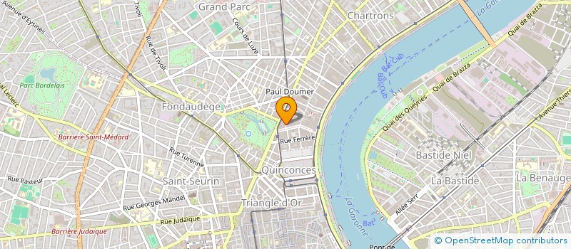 localisation de l'entreprise MADAME HANNA GANEAU  BORDEAUX