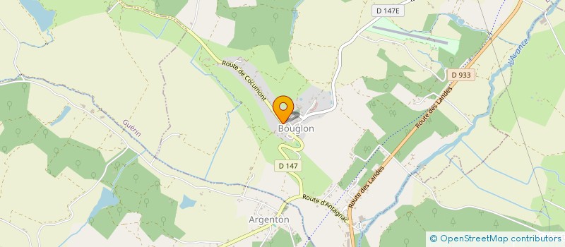 localisation de l'entreprise MADAME HANNA GILLET  BOUGLON