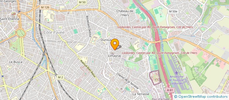 localisation de l'entreprise MADAME HANNA GUENANCIA à TOULOUSE