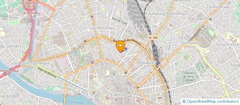 localisation de l'entreprise MADAME HANNA HOSNI à TOULOUSE